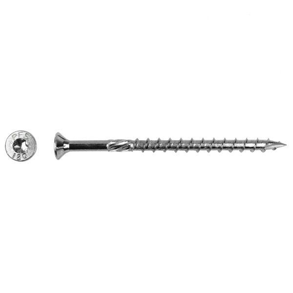 200 Wood Construction Screws Ø 5x70 mm Torx 25 - Countersunk Head - Partial Thread