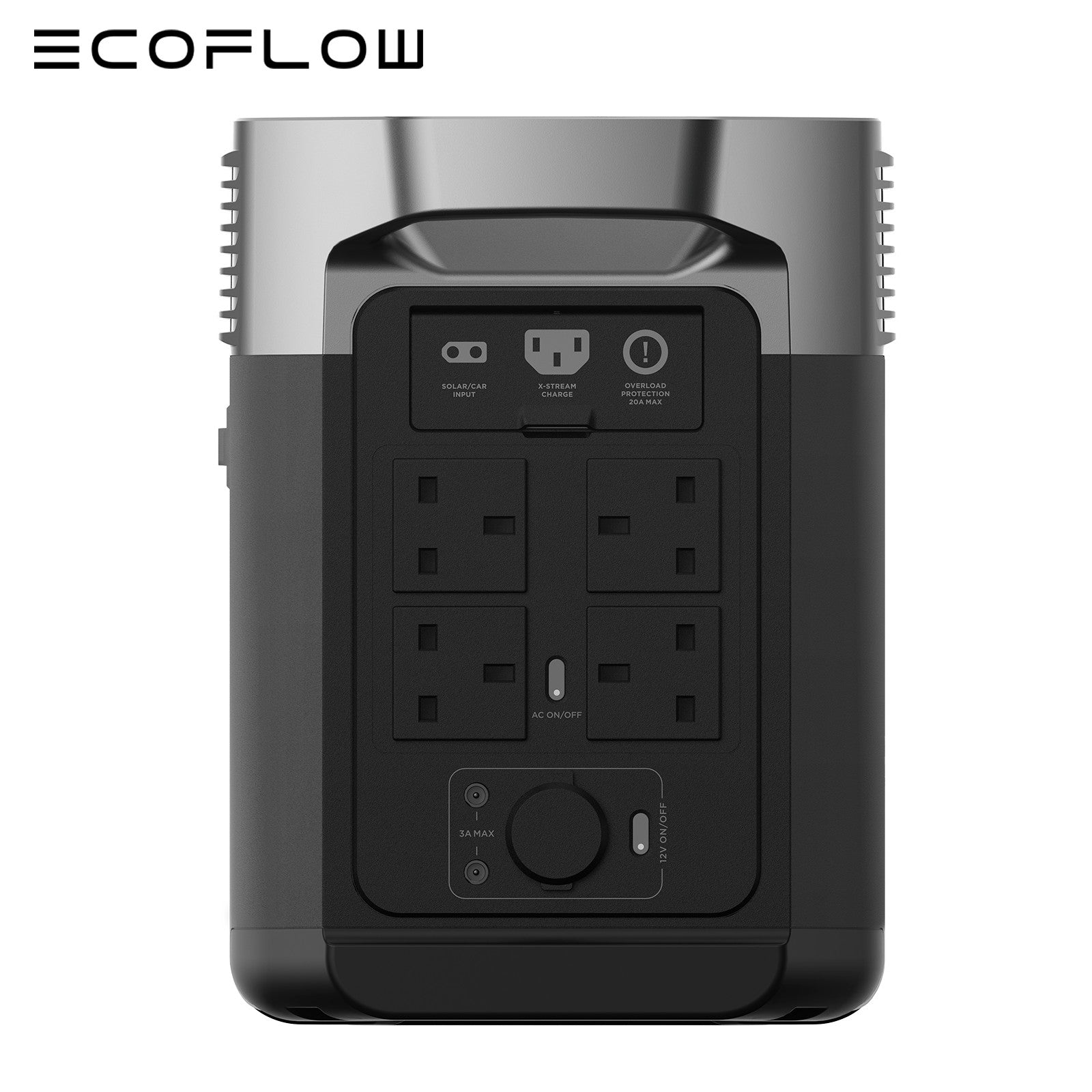 ECOFLOW DELTA 2 Portable Power Station 1024Wh LFP Solar Battery X-boost 2400W