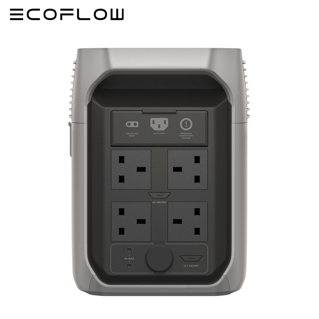 ECOFLOW DELTA 3 1536Wh LiFePO4 Portable Power Station 1800W for Outdoor Camping