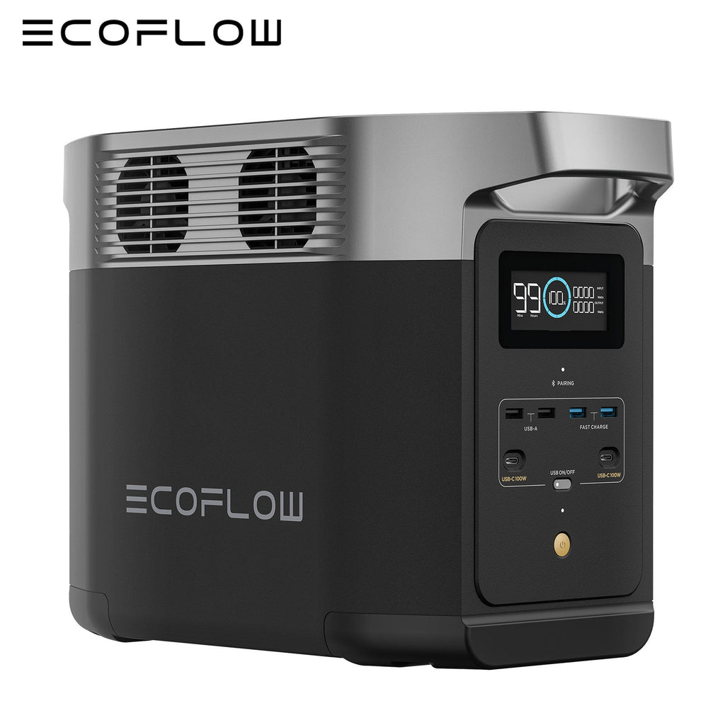 ECOFLOW DELTA 2 Portable Power Station 1024Wh LiFePO4 Battery Solar Generator